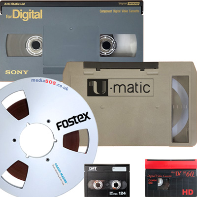 Professional Tapes to Digital Conversion