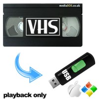 VHS to USB Transfer, Playback Only